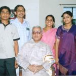 Ranjani with Dr TR Subramaniam